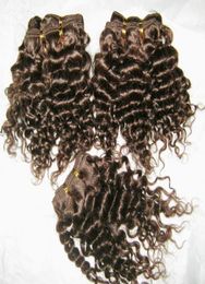 12pcslot Small tight Afro Curly Weave 100 Peruvian Human Hair Cheapst Whole s crochet hair extensions3028254