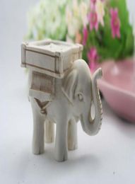 Lucky Elephant Candle Holders Wedding Favors Antique Tea Light Candlestick Party Favor Gift Home Decoration New5086750