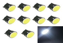 10pcslot W21W T20 74437440 Auto Led Cob Car Stop Backup Reverse Light Rear Front Turn Signal Led Super Bright White DC12V5554990