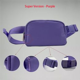 bag yoga belt bag waist everywhere gym bag designer woman classic bum chest bumbag nylon womens men shoulder crossbody fanny pack clutch handbag 20 color capacity 1-2L