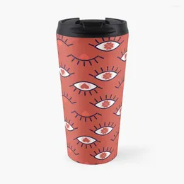 Water Bottles Eyes Of Love Travel Coffee Mug Arab Cups