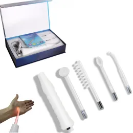 Devices 4in1 High Frequency Portable Electrotherapy Glass Tube Facial Wand Acne Wand Skin Care Spot Spa Beauty Device Facial Therapy