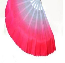 New Chinese silk dance fan Handmade fans Belly Dancing props 6 Colours available Drop dance fan Handmade2196157