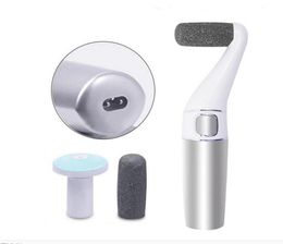 new electric rechargeable foot care files grinding machine heel grinder roller head dead skin removal drill feet callus removal1740117