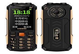 Unlocked Original K1 Double Flashlight Cell Phones shockproof old man mobile phone Dual sim Big Button Torch Long Standby Quad Ba8651132