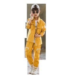Teen Boys Clothing Striped Jacket Pants Boys Clothing Set Cargo Pants Costume For Boy Autumn Casual Children039s Clothes For 5268573