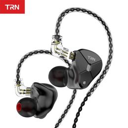 TRN BA5 5BA Driver Unit In Ear Earphone 5 Balanced Amarture HIFI DJ Monitor Earphone Earbuds7001649