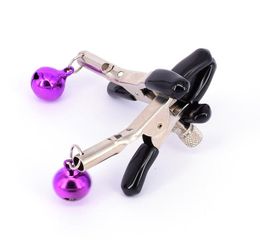 8pcslotCheap Steel Metal sexy Breast Nipple Clamps Adult Game Fetish Flirting Teasing Sex Toys For Women Nipple Stimulators1530068