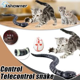 Toys Remote Control Snake Interactive Cat Pet Toys Infrared Sensing Toys Cats Accessories Kitten Toys for Pet Dogs Game Play Toy