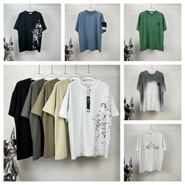 Topstoney T Shirts Men Summer tshirts fashion Designer Top Luxury Letter Embroidery Shirt Mens Clothing Short Sleeved women Tees TShirt DHL 727