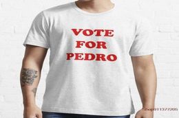 Men039s TShirts Vote For Pedro Tshirt Top Quality Cotton Print Short Sleeve Men T Shirt Casual Theory Mens Tshirt9455850