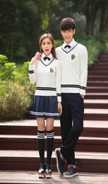 Japan Korea School Uniform Girls Cotton Winter Students British School Clothing Set For Men And Women9048948