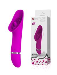 Pretty Love Licking Toy Vibrators For Women Clitoral Vibrator Clit Pussy Pump Silicone Oral Tongue Sex Toy For Woman Y1912189318130