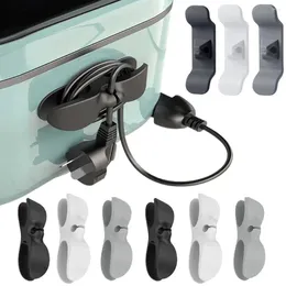 Kitchen Storage Wire Cord Organiser Holder For Appliances Plug Cable Line Clips Office Home Management Data Cell Phone