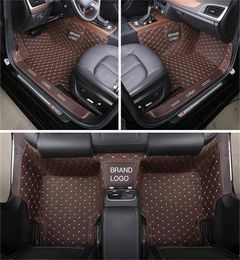 Custom Fit Car Accessories Car Mat Waterproof PU Leather ECO friendly Material For Vast of vehicle Full Set Carpet With Logo Desig3891314