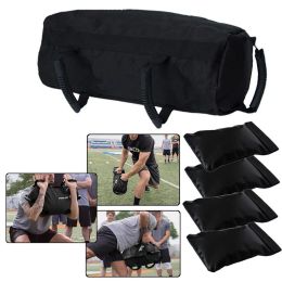 Lifting 4pcs / Set Sandbag Weight Lifting Sand Bags Heavy Sand Bag MMA Boxing Crossfit Military Training Body Fitness Equipment