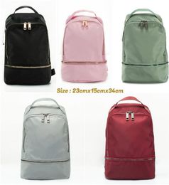 LLSJ1 Brand Women Backpacks Students Laptop Bag Gym Excerise Bags Knapsack Casual Travel Boys Girls Outdoor Backpack2835765