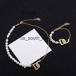 Chain Luxury Designer Jewellery Charm Bracelets Jewlery for Women Necklace Popular Pearl and Necklaces Wedding Gifts No Box X095yitKYC4