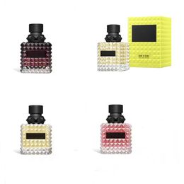 Top selling cologne perfume born in roma intense donna uomo yellow dream Punk sweetheart coral fantasy 100ml EDP unisex lasting body mist high quality fast shipv