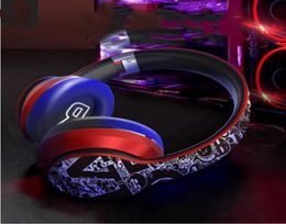 Headset new Customised wireless Bluetooth headset music sport subwoofer mobile phone plug in headset7433202