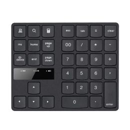 Keyboards USB 2.4g Wireless Keyboard 35 keys/buttons Multimedia Mute Quiet Keypad Number Digital keyboard Home End Direction Up Down key