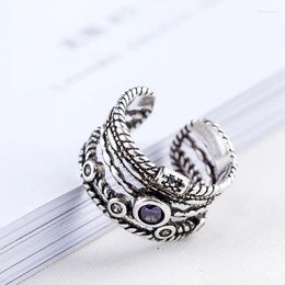 Wedding Rings Summer Beach Vacation Knuckle Crystal Chains For Women Girls Adjustable Finger Ring Charm Jewellery Wholesale Gifts