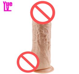 YUELV 32x75CM Super Huge Realistic Dildo Sex Toys For Women Thick Big Artificial Penis Monster Not For Beginners Adult Sex Produc7950011