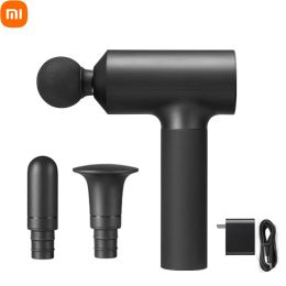 Control Xiaomi Mijia Massage Gun Electric Neck Massager Smart Hit Fascia Gun For Body Massage Relaxation Fitness Muscle Pain Relief