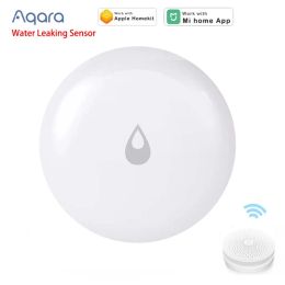 Control Aqara Zigbee Wireless Sensor Flood Water Leaking Alarm IP67 Waterproof Remote Cantrol Smart Home Work With Xiaomi Mijia Homekit