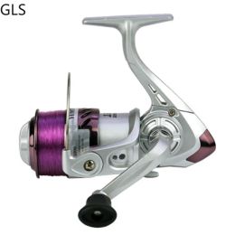 Reels High Quality YK 20007000 Gear Ratio 5.2:1 Spinnig Fishing Wheel Saltwater/Freshwater Fishing Reel With Nylon Line baitcaster