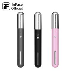 Devices InFace Electric Eye Massager AntiAgeing Dark Circle Beauty Care Massage Portable Eye Care Pen Anti Wrinkle Constant Temperature