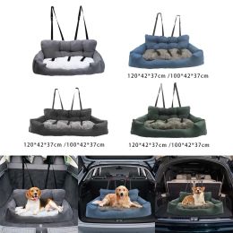 Carriers Dogs Booster Seat Soft Nonslip with Removable Cover Pet Car Travel Bed Pet Travel Booster Seat for Large Small Medium Dogs