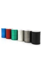 Newest 4 Layer Zinc Herb Grinder Multi Colours Spice Miller Crusher Diameter 40MM High Quality Beautiful Colour Unique Design5949984