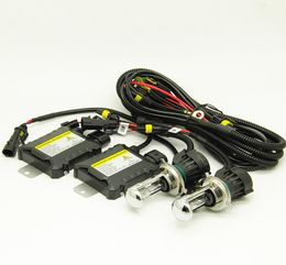 1 sets DC 12V bi xenon H4 55w bixenon H43 highlow hid Kit 4300k 6000k 8000k for Car Headlights8914526