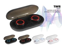 Y50 50 TWS Wireless Sport Earphones Bluetooth Headphone Gaming Earbuds with Charger Box For Andriod Smartphone7248568