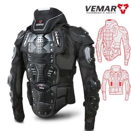 Top Quality With Armour Coat Motorcycle Jacket Summer Men Women Moto Jacket Riding Racing Gear Full Body Motocross Armour Jacket 240227