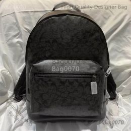 Designer Bag New Koujia Cowhide Men's ryggsäck Family Old Flower Big Combination Leather Business Travel Bag 70% rabatt på uttag