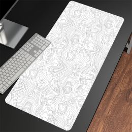 Pads Large Mousepad Gamer Mousepads Keyboard Mat Desk Rug Black And White Pc HD Desk Mats Company Mouse Pad For Gift