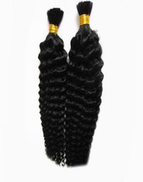 No Weft Curly Human Hair Bundles Hair Extension 2 Bundle Bulk Human Hair For Braiding1206767