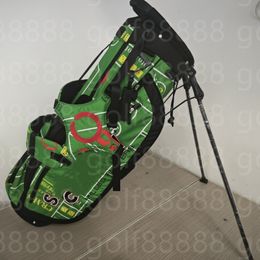 Golf Bags Stand Bags New GOLF bag Green red circle T nylon cloth bag shoulder ultra light bracket bag Golf supplies large capacity Contact us for more pictures