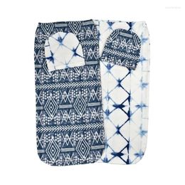 Blankets Baby Blanket Wraps Pography Props Soft Hat Print Po