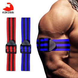 Lifting KoKossi BFR Fitness Occlusion Training Bands Arm Leg Muscle Gym Equipment Bodybuilding Weightlifting Protection Arm Bands