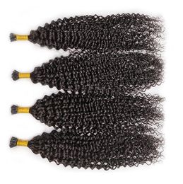 Cuticle Aligned Hair I Tip Human Hair Extensions Whole 100 Remy Hair Extensions Per I Capelli Kinky Curly Kinky Straight 1428482932