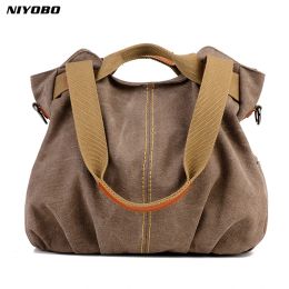 Backpack NIYOBO 2024 Casual Women Handbag Large Capacity Ladies Travel Totes Shoulder Bags Laptop Book Shopper Bag bolsa feminina