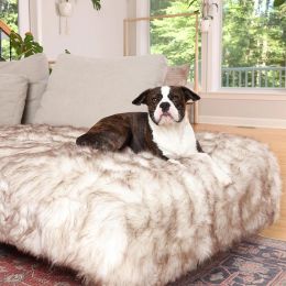 Mats PupProtector Waterproof Dog Blanket Soft Plush Throw Protects Bed, Couch, or Car from Spills, Stains, Scratching