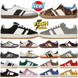 남성을위한 캐주얼 신발 여성 비건 채식 adv 00 년대 Spezial OG Shoe Wales Bonner Leopard 조랑말 핸드볼 껌 대학 팀 Black Mens 여성 트레이너 스니커즈