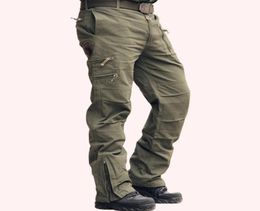 101 Airborne Jeans Casual Training Plus Size Cotton Breathable Multi Pocket Military Army Camouflage Cargo Pants For Men8881108