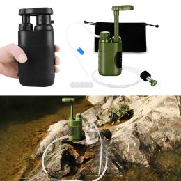 Purifiers Outdoor Water Filter Filtration System Portable Camping Water Purifier Emergency Supplies Drinking Water Filtering Survival Tool