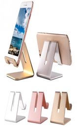 Universal Mobile Phone Tablet Desk Holder Aluminium Metal Stander For iPhone 13 12 Mini 11 Pro Xr Xs Max iPad air 5 Samsung S22 S218990343