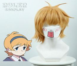 Short Anime Little Witch Academia Lotte Jansson Cosplay Wig068832635832425